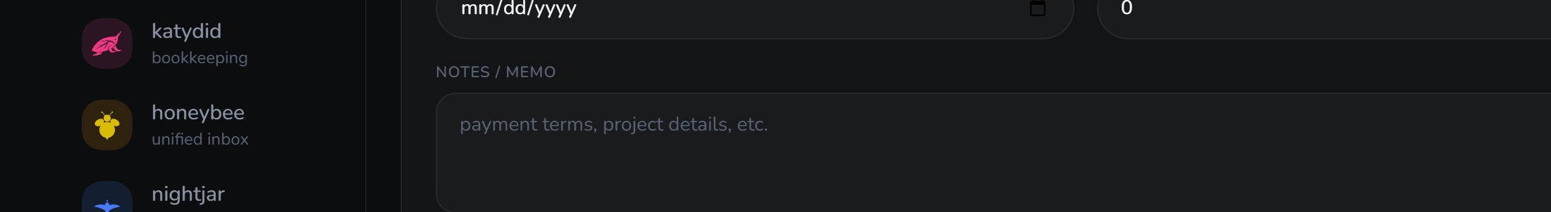 click "send invoice" — step 4